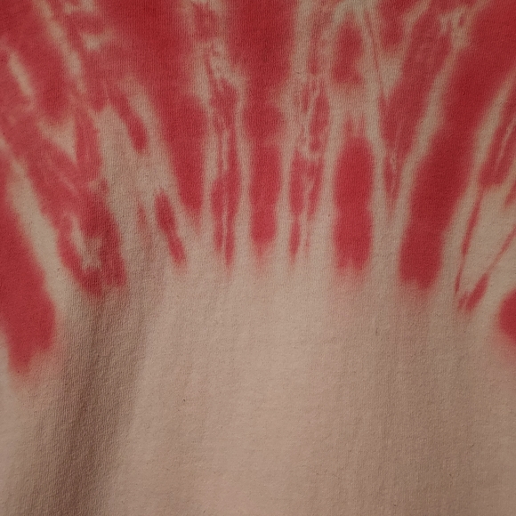 Chemistry Mens XL NASA Crew Astronaut Space Tie Dye T Shirt Blue Red Pink READ - Picture 9 of 9